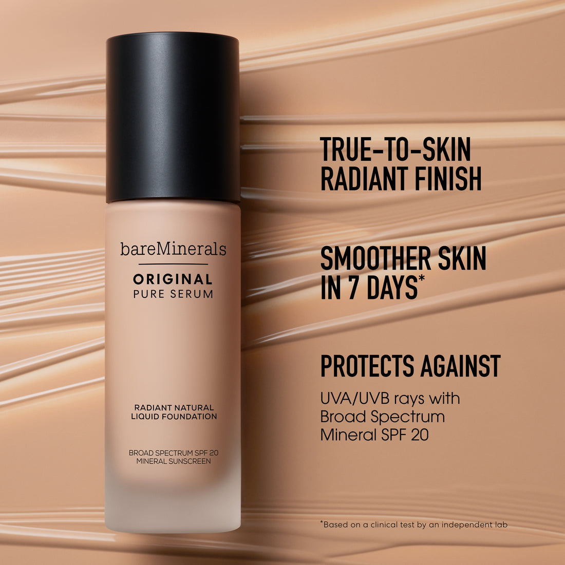 Kem Nền bareMinerals ORIGINAL Pure Serum #Light Warm 2.5-Kallos