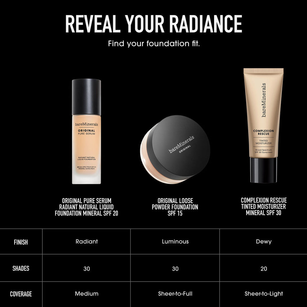 Kem Nền bareMinerals ORIGINAL Pure Serum #Light Cool 2