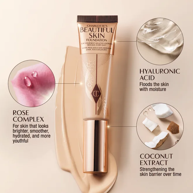 Kem Nền Charlotte Tilbury Beautiful Skin Foundation #6 Neutral