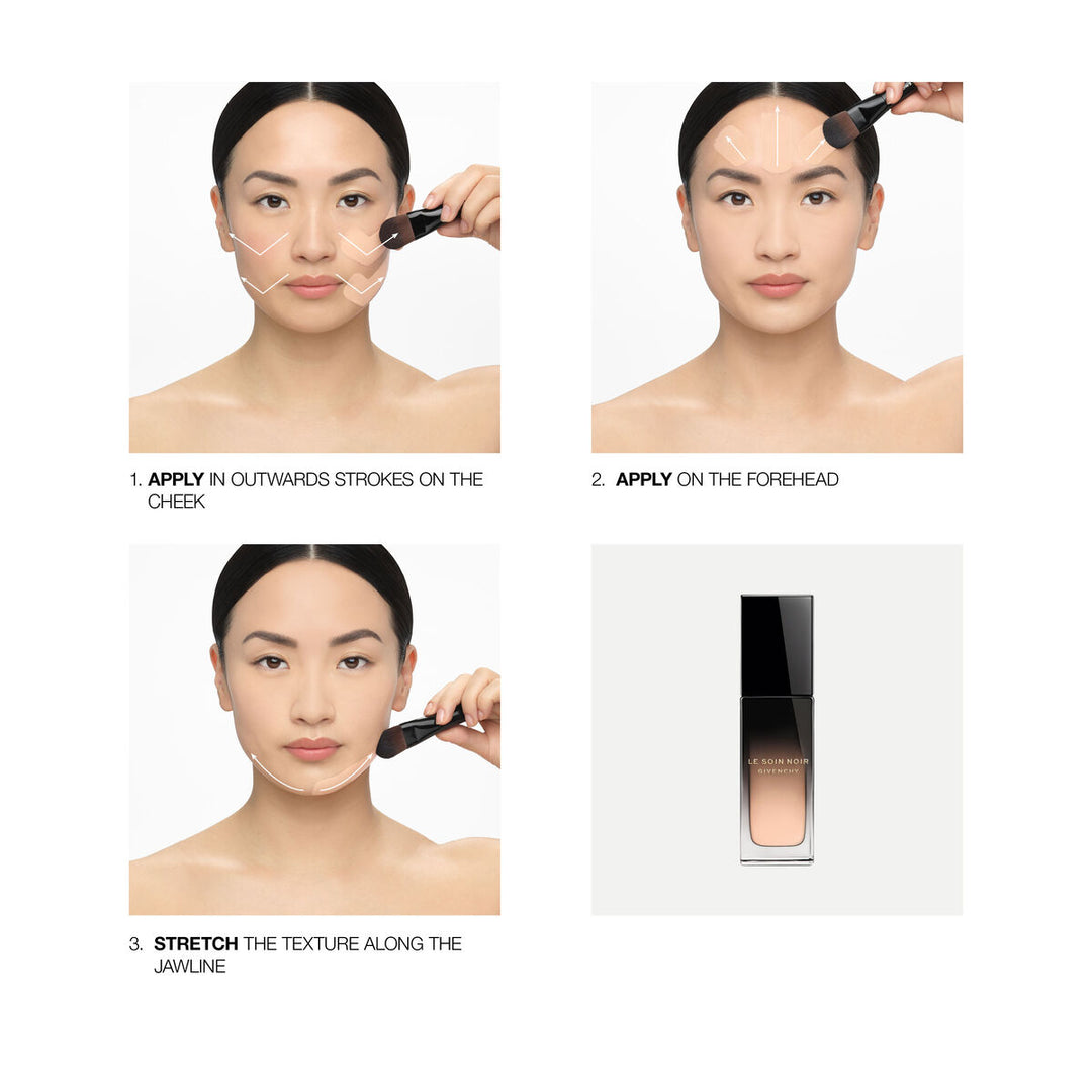 Kem Nền GIVENCHY Le Soin Noir Foundation Serum #N10 Ivory - Kallos Vietnam