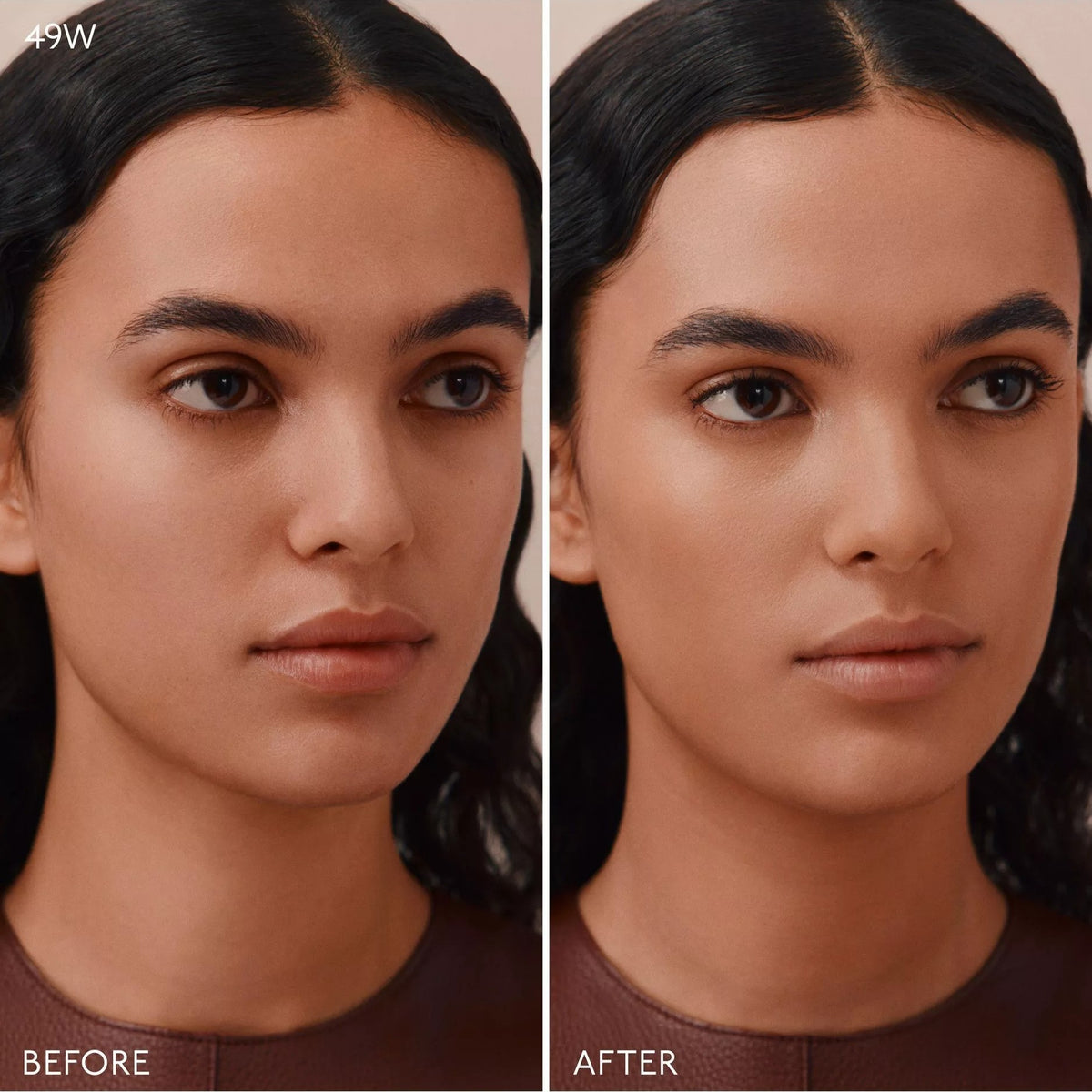 Kem Nền HERMES Luminous Matte Skincare Foundation #49W Argan