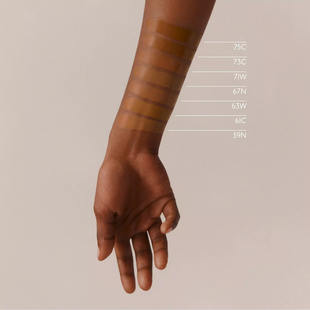 Kem Nền HERMES Luminous Matte Skincare Foundation #63W Praline