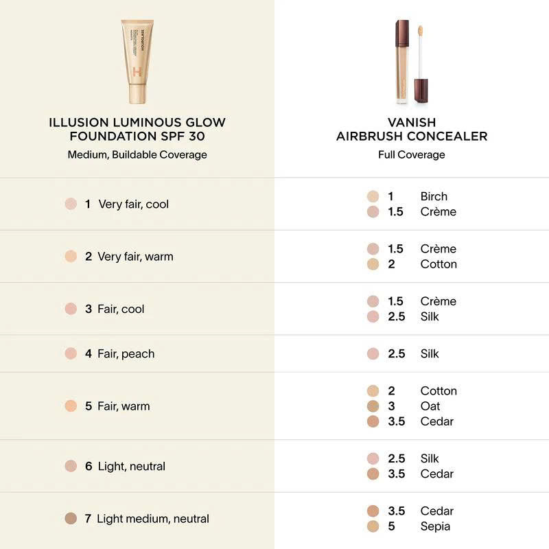 Kem Nền HOURGLASS Illusion Luminous Glow Foundation #6-Kallos