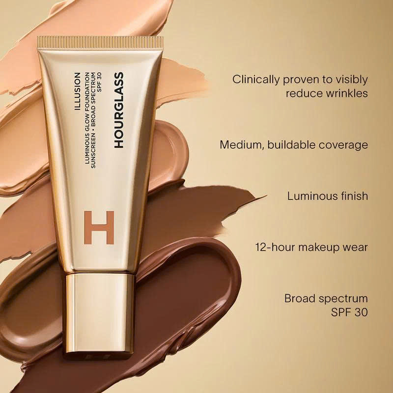 Kem Nền HOURGLASS Illusion Luminous Glow Foundation #7