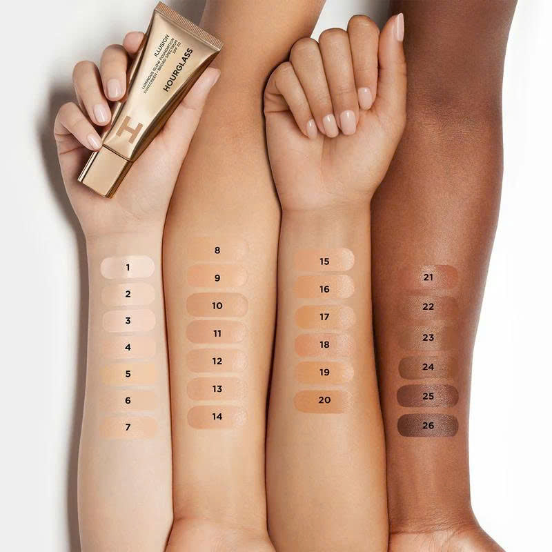 Kem Nền HOURGLASS Illusion Luminous Glow Foundation #8