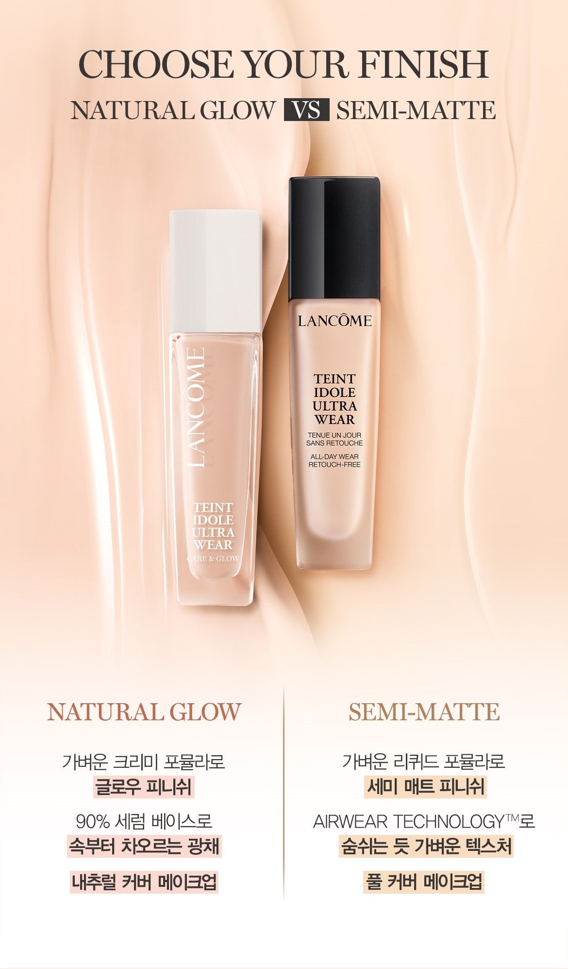 Kem Nền LANCÔME Teint Idole Ultra Wear Care & Glow