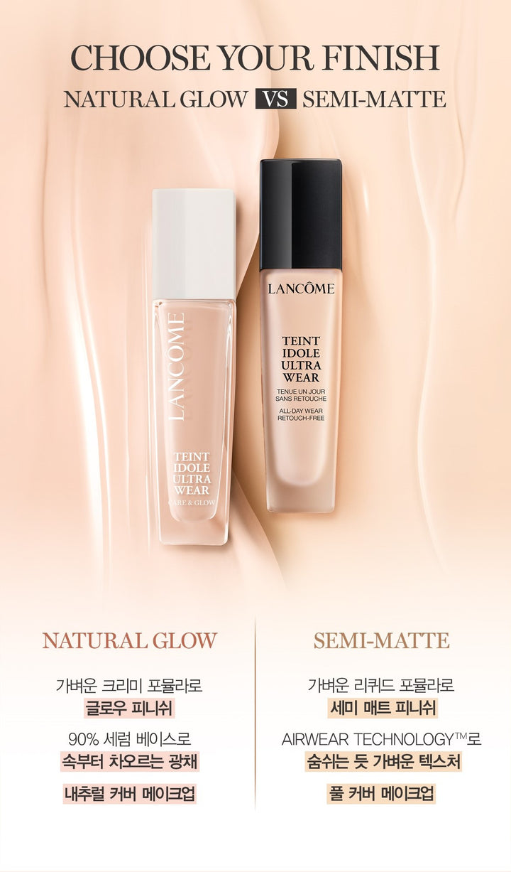 Kem Nền LANCÔME Teint Idole Ultra Wear Care &amp; Glow Foundation 
