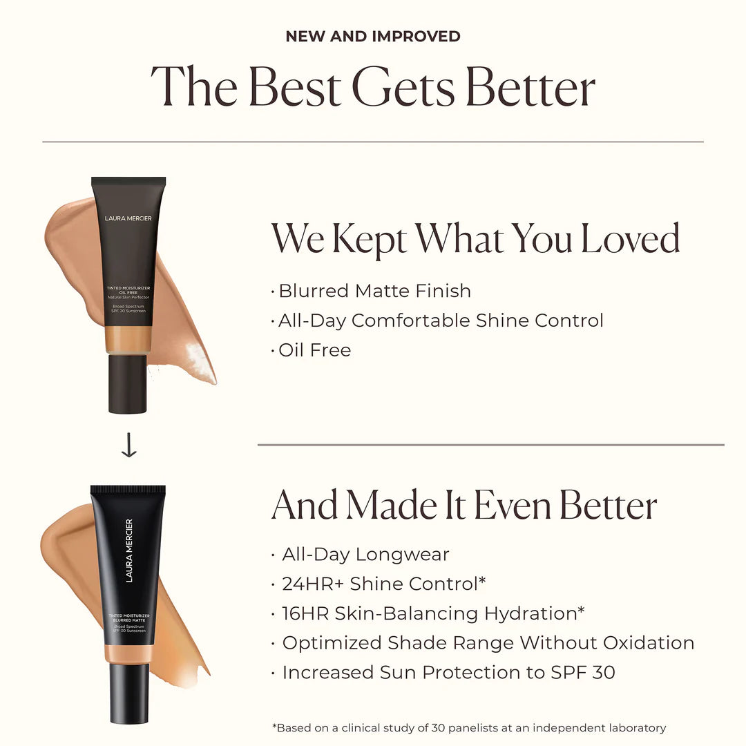 Kem Nền Laura Mercier Tinted Moisturizer Blurred Matte #0N Silk