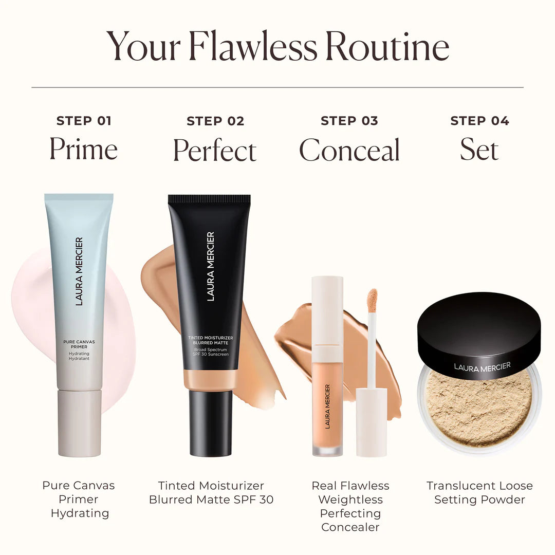 Kem Nền Laura Mercier Tinted Moisturizer Blurred Matte #0N Silk