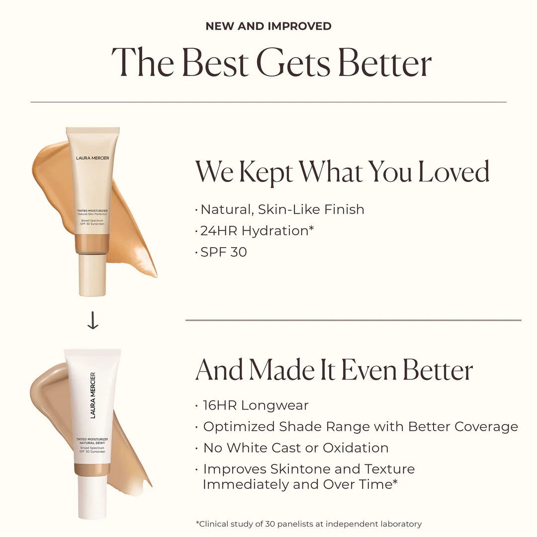 Kem Nền Laura Mercier Tinted Moisturizer Natural Dewy #1N Birch