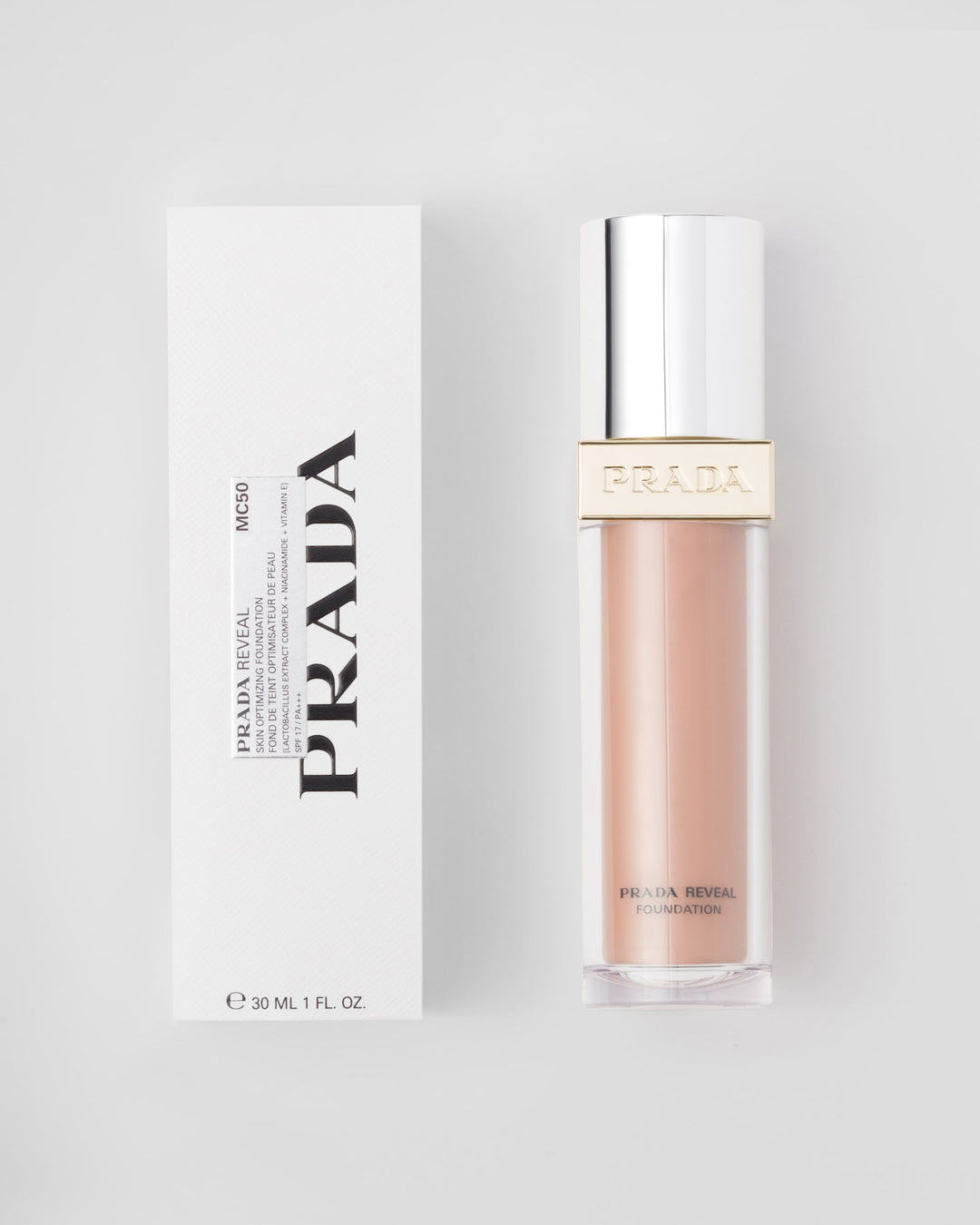 Kem Nền PRADA Reveal Skin Optimizing Foundation #MC50 Medium Cool