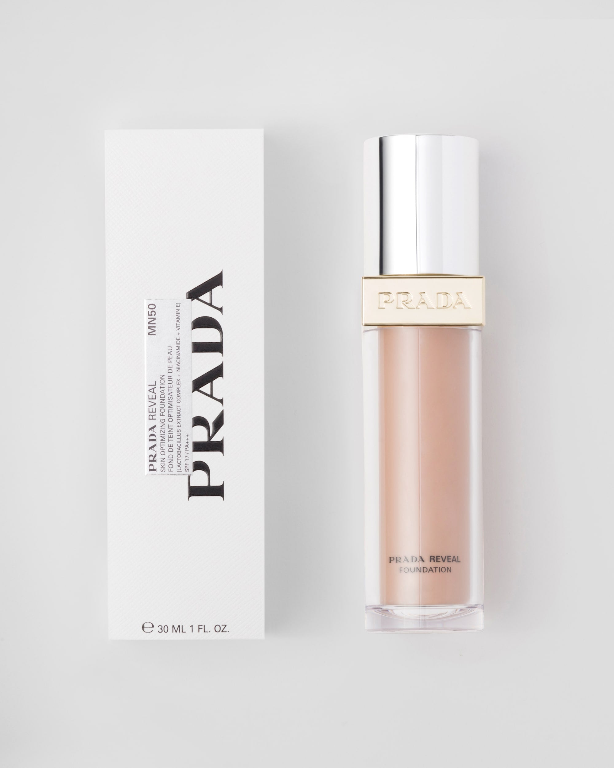 Kem Nền PRADA Reveal Skin Optimizing Foundation #MW50 Medium Warm - Kallos Vietnam