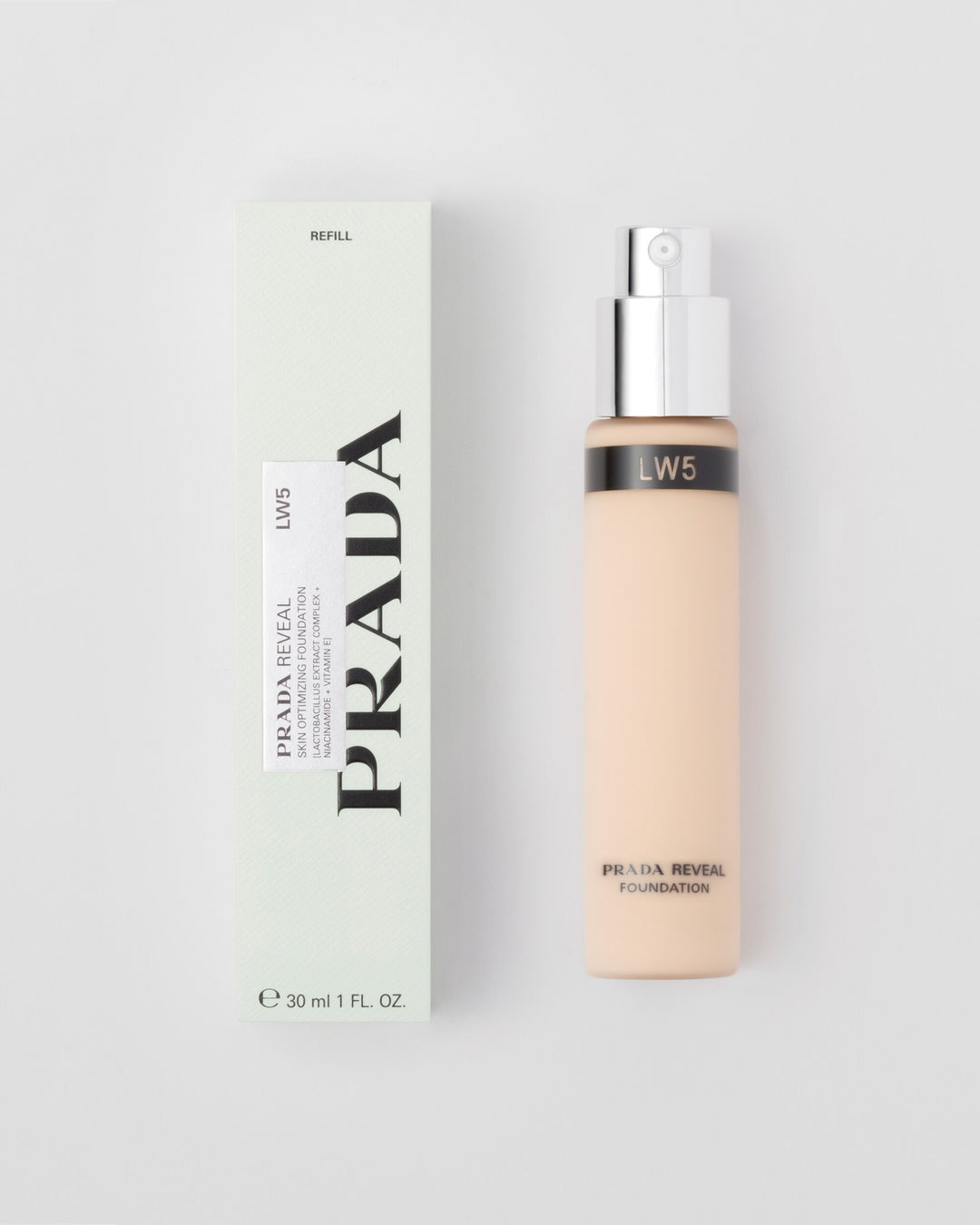 Kem Nền PRADA Reveal Skin Optimizing Foundation - Refill #LW5 Light Warm