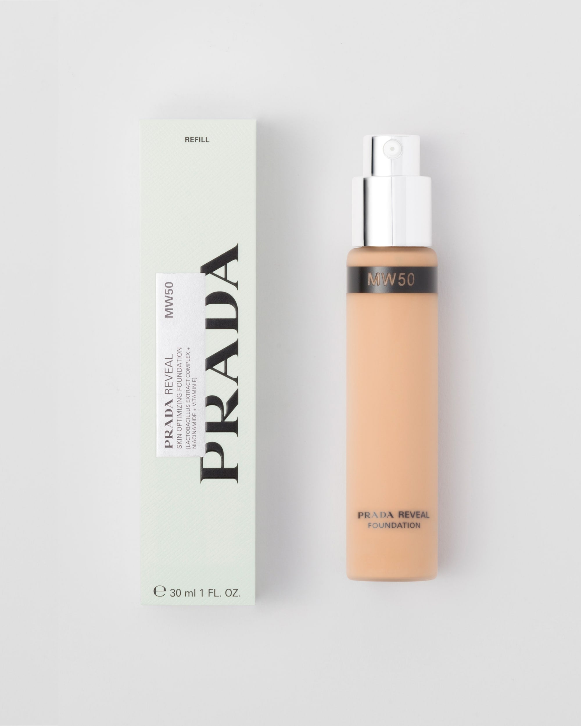 Kem Nền PRADA Reveal Skin Optimizing Foundation - Refill #MW50 Medium Warm - Kallos Vietnam