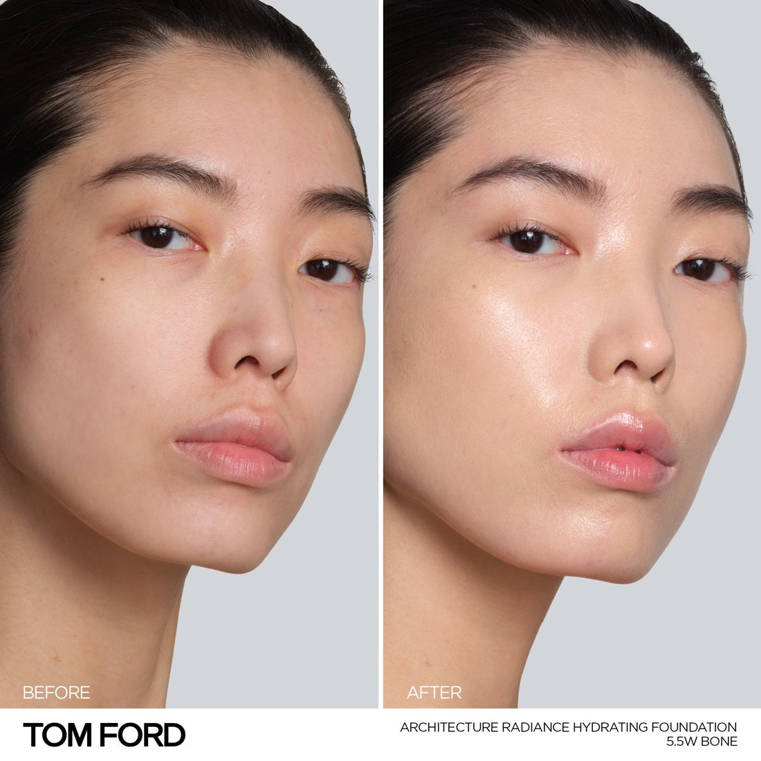 Kem Nền TOM FORD Architecture Radiance Hydrating Foundation #5.5W Bone-Kallos