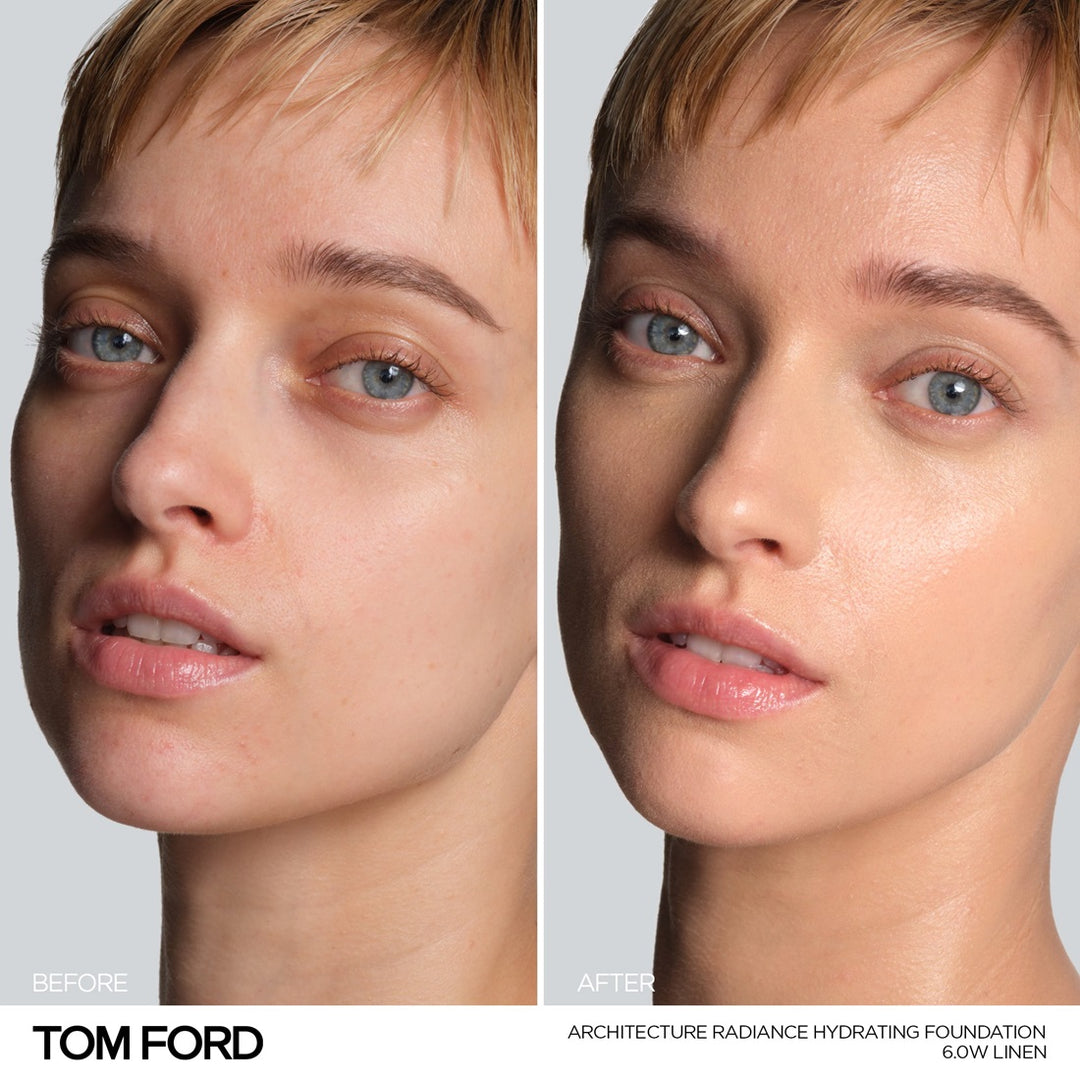 Kem Nền TOM FORD Architecture Radiance Hydrating Foundation #6.0W Linen
