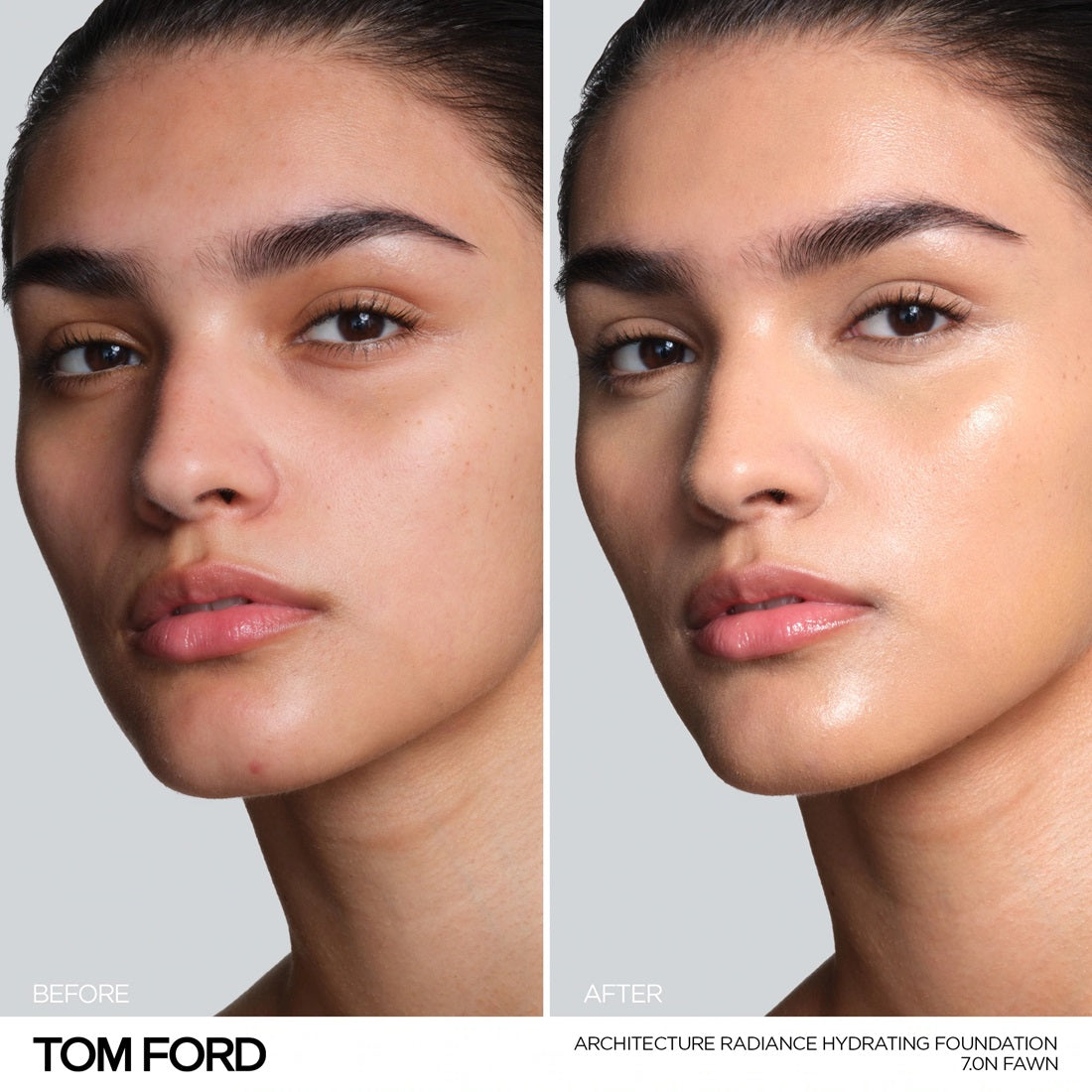 Kem Nền TOM FORD Architecture Radiance Hydrating Foundation #7.0N Fawn-Kallos