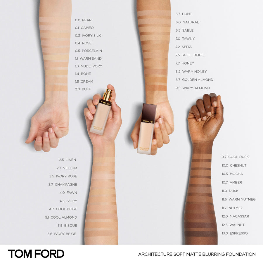 Kem Nền TOM FORD Architecture Soft Matte Foundation #0.1 Cameo - Kallos Vietnam