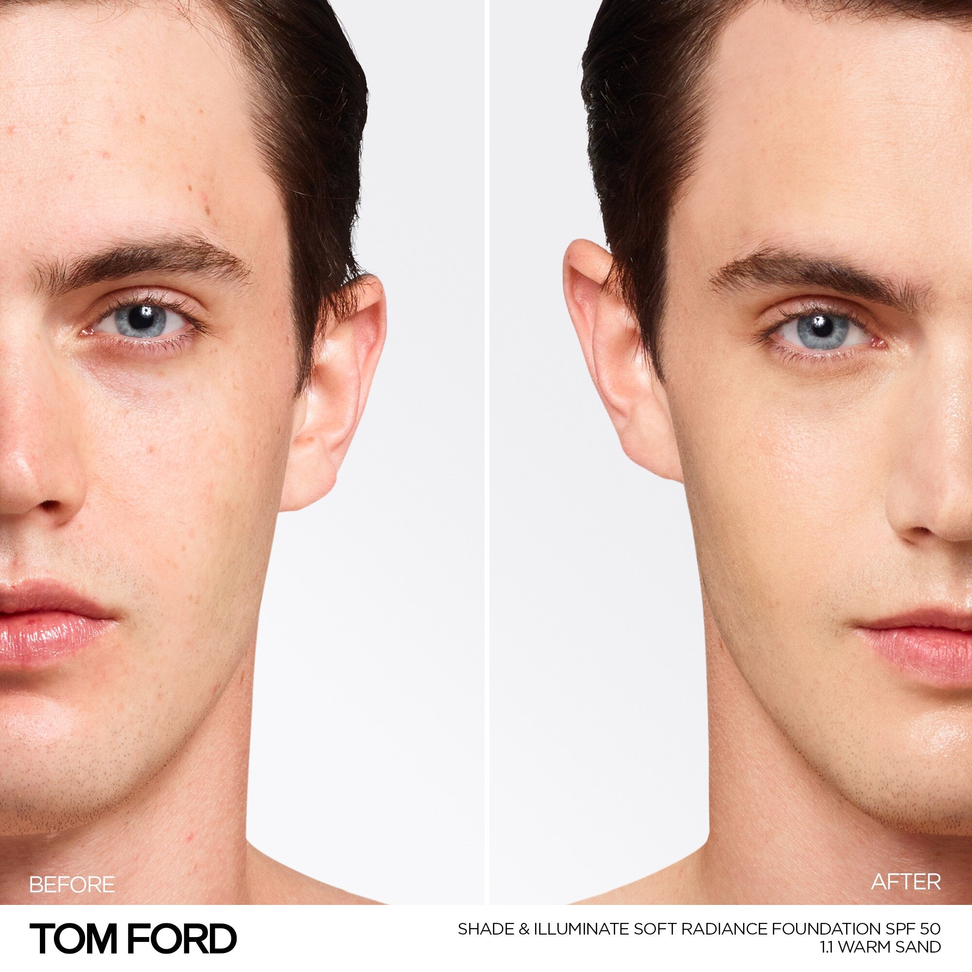Kem Nền TOM FORD Soft Radiance Foundation #1.1 Warm Sand - Kallos Vietnam