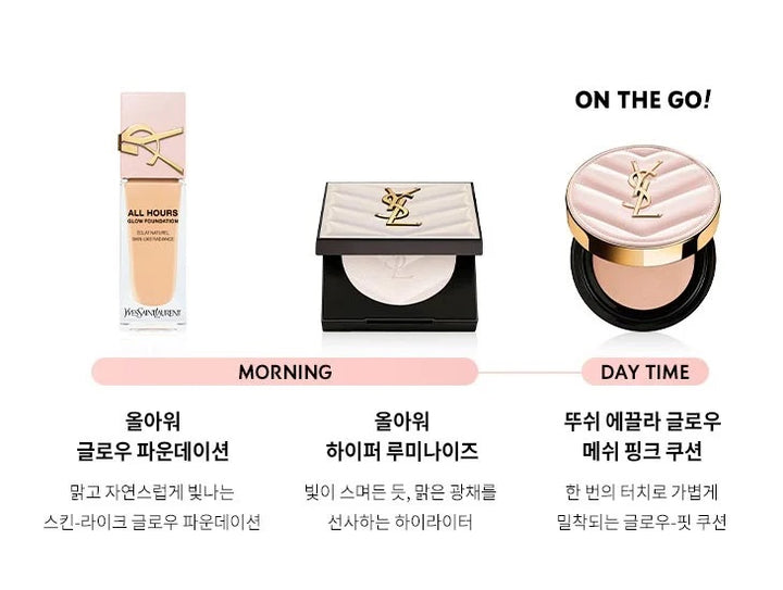 Kem Nền YSL All Hours Glow Foundation 