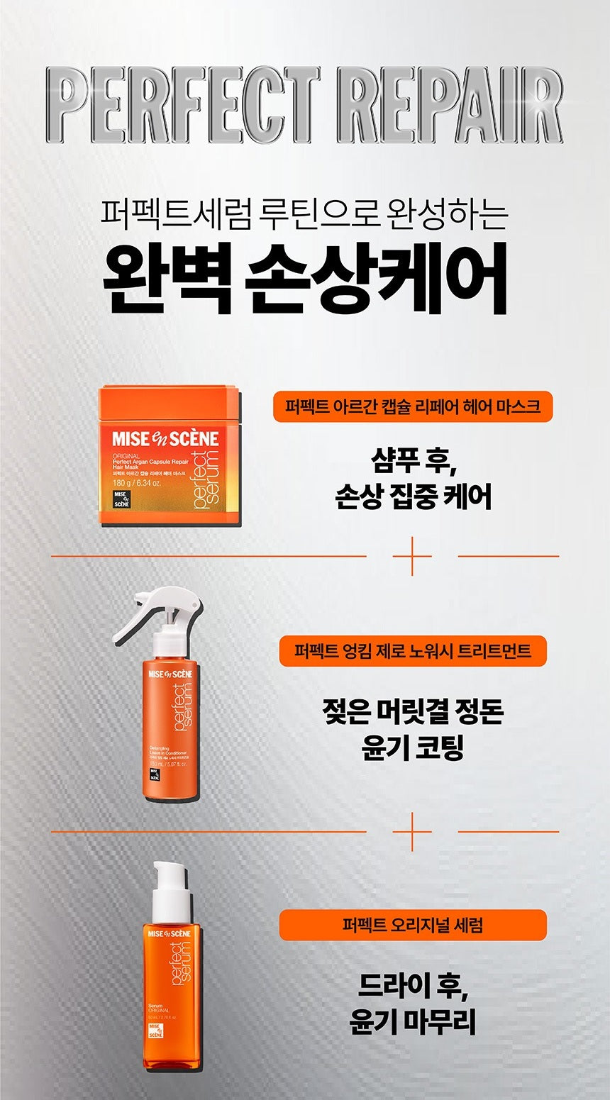 Kem Ủ Tóc Mise En Scene Perfect Argan Capsule Repair Hair Mask