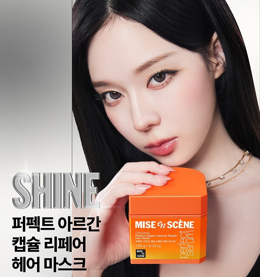 Kem Ủ Tóc Mise En Scene Perfect Argan Capsule Repair Hair Mask-Kallos