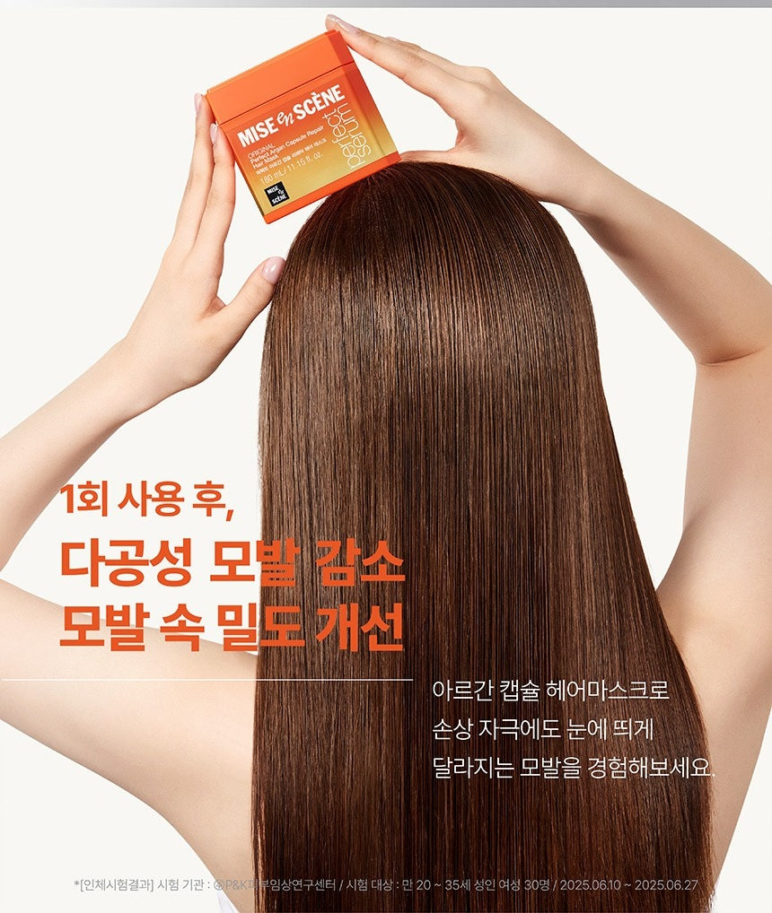 Kem Ủ Tóc Mise En Scene Perfect Argan Capsule Repair Hair Mask-Kallos