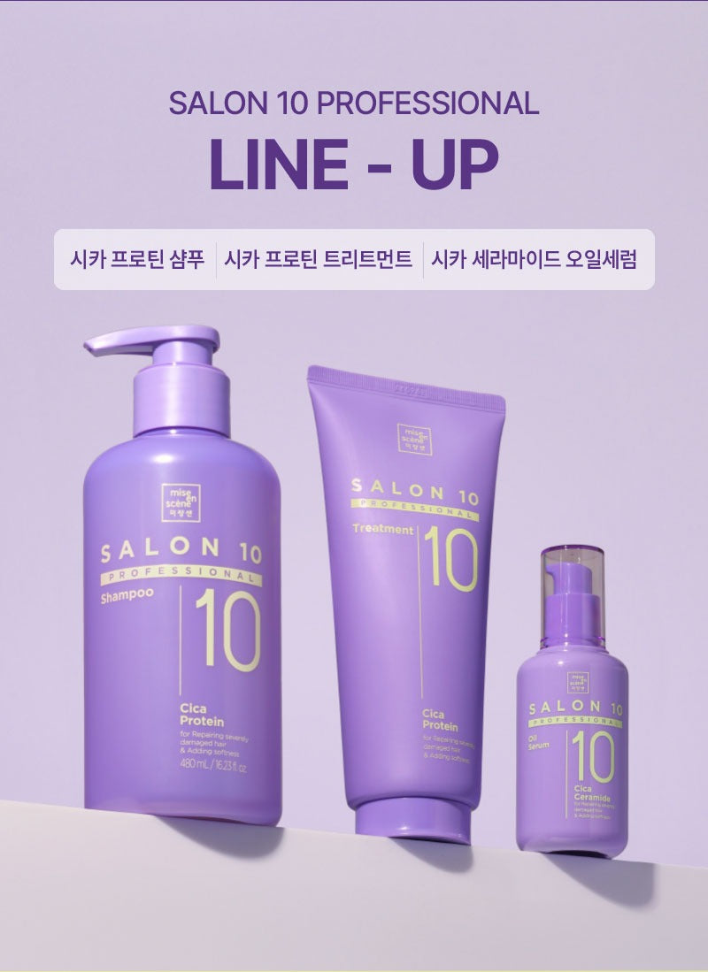 Kem Ủ Tóc Mise En Scene Salon 10 Professional Cica Protein Treatment