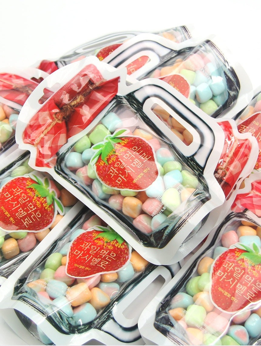 Kẹo Fruit-Flavored Marshmallow Candy