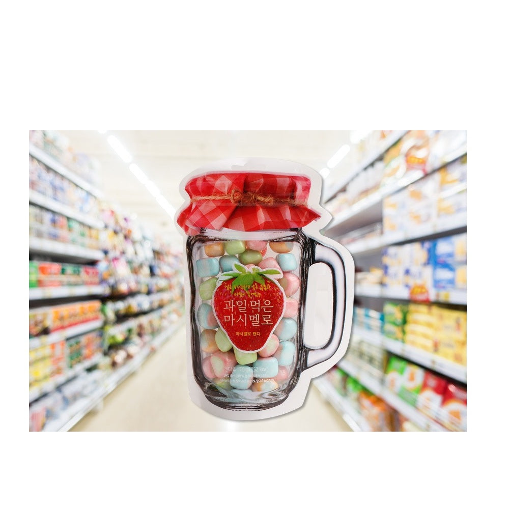 Kẹo Fruit-Flavored Marshmallow Candy