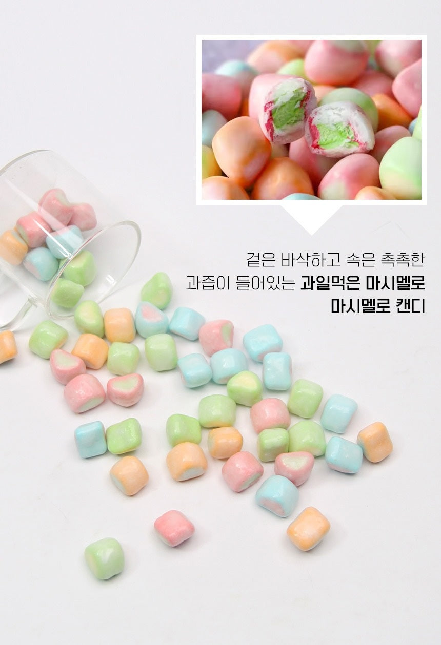 Kẹo Fruit-Flavored Marshmallow Candy