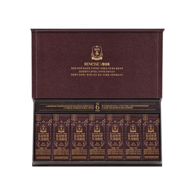 Kẹo Hồng Sâm KGC Jung Kwan Jang Renesse Red Ginseng Jelly Premium #7 Bars-Kallos