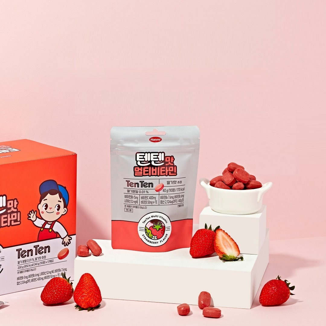 kẹo tenten Kẹo Tăng Chiều Cao Hanmi Tentenmat Multivitamin – Kallos