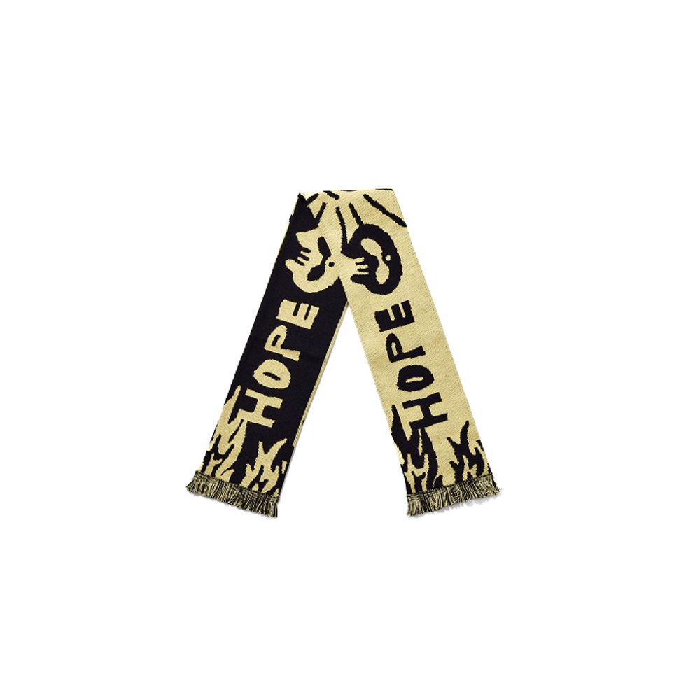 Khăn BTS HOPE Slogan Muffler #Yellow - Kallos Vietnam
