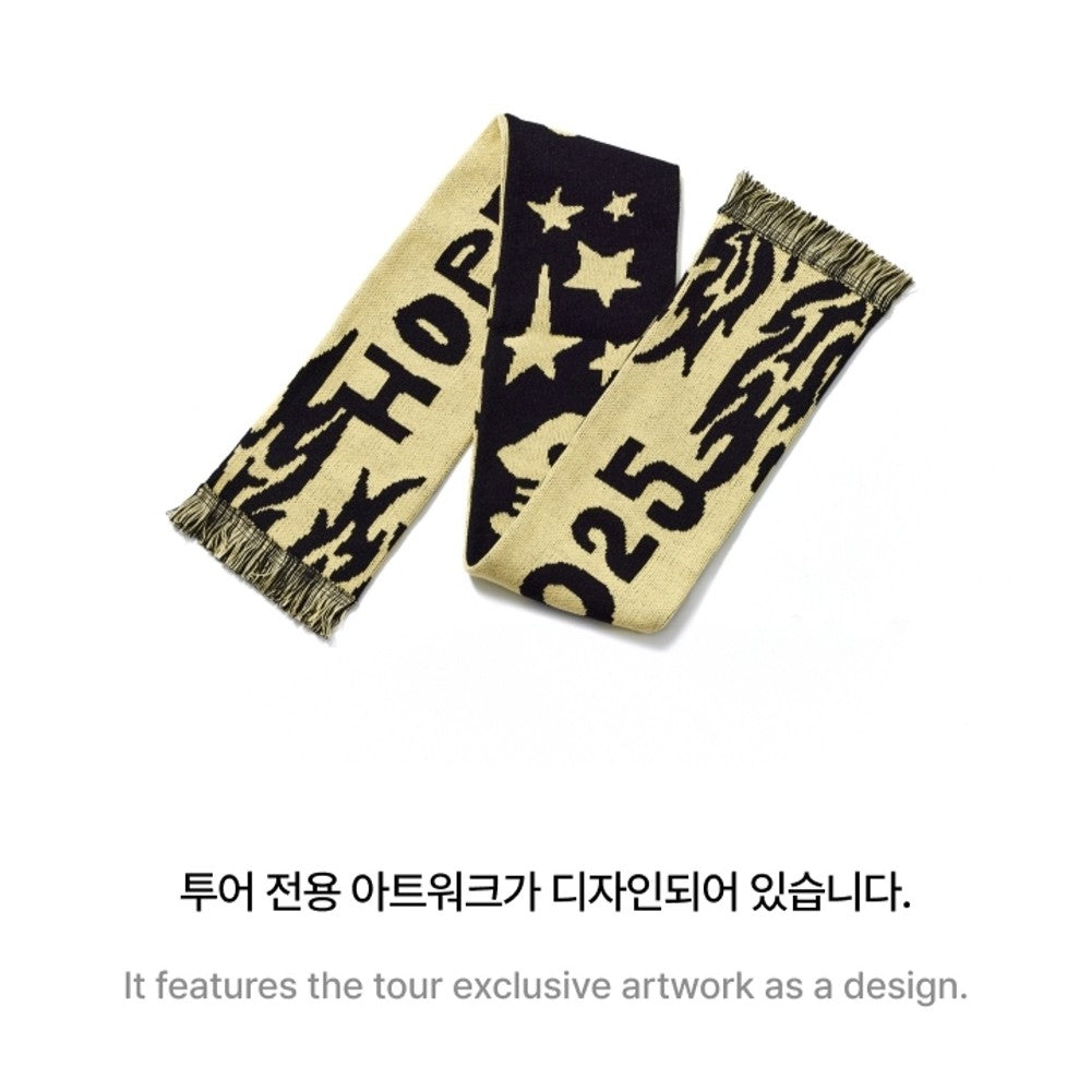 Khăn BTS HOPE Slogan Muffler #Yellow - Kallos Vietnam