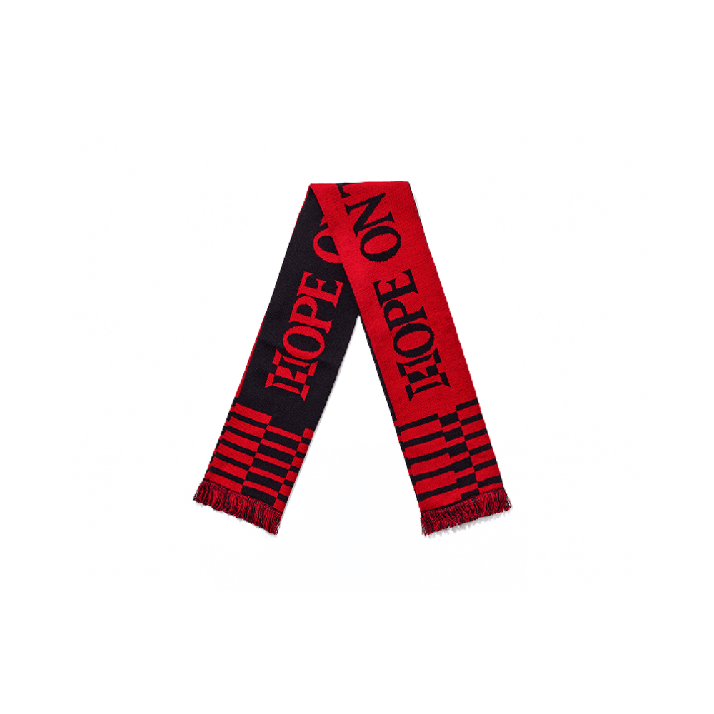 Khăn BTS Tour Slogan Muffler #Red - Kallos Vietnam