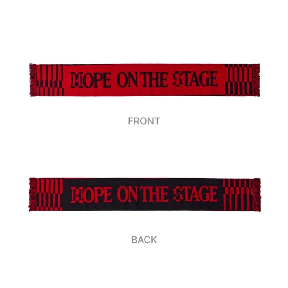 Khăn BTS Tour Slogan Muffler #Red - Kallos Vietnam