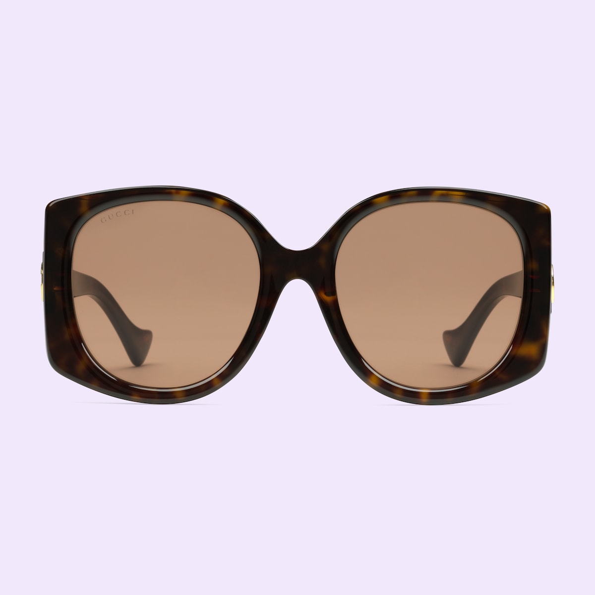 Kính Mát GUCCI Geometric-Frame Sunglasses #Brown