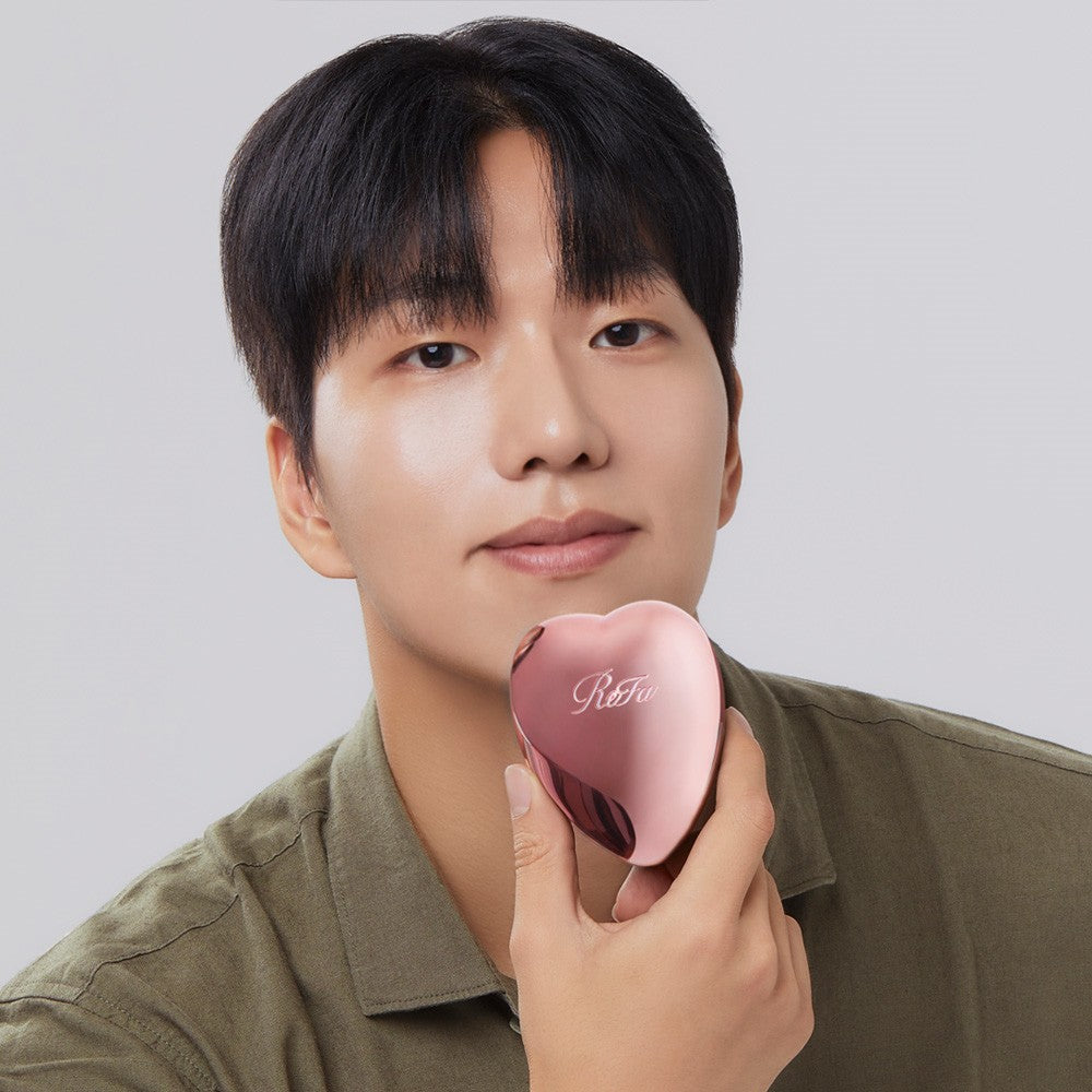 Lược Gỡ Rối ReFa Heart Brush #Rose Gold