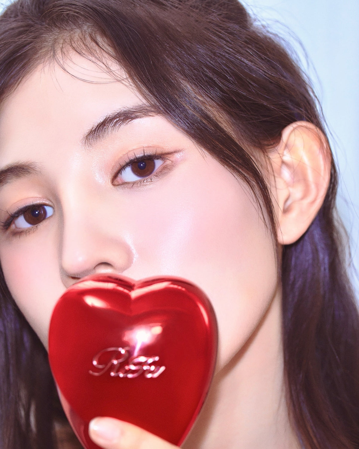 Lược Gỡ Rối ReFa Heart Brush #Shine Red