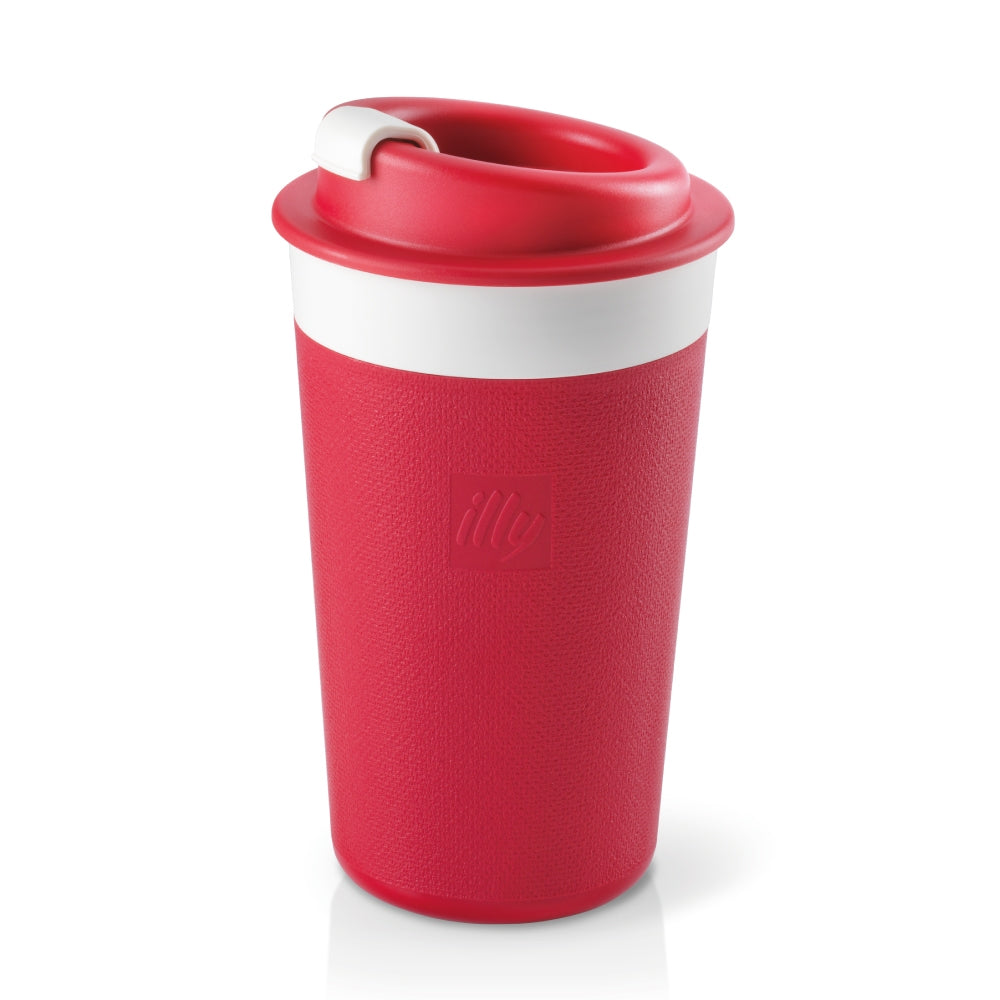 Ly ILLY Travel Mug Matte Red-Kallos