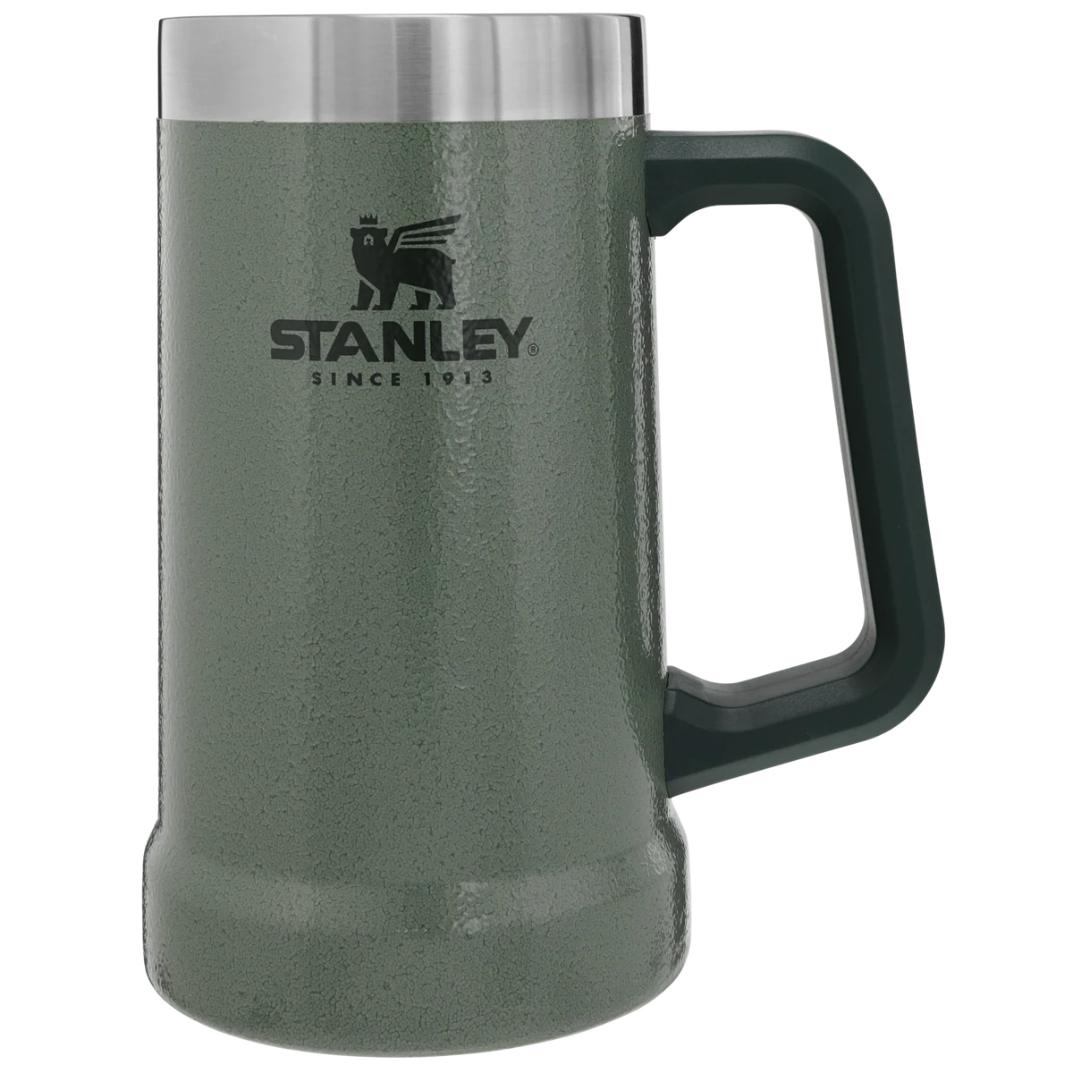 Ly STANLEY Adventure Big Grip Beer Stein #Hammertone Green