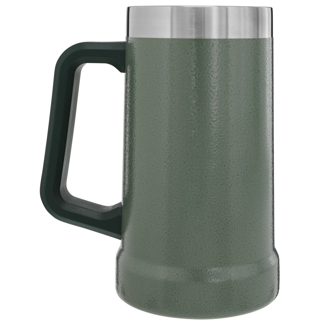 Ly STANLEY Adventure Big Grip Beer Stein #Hammertone Green