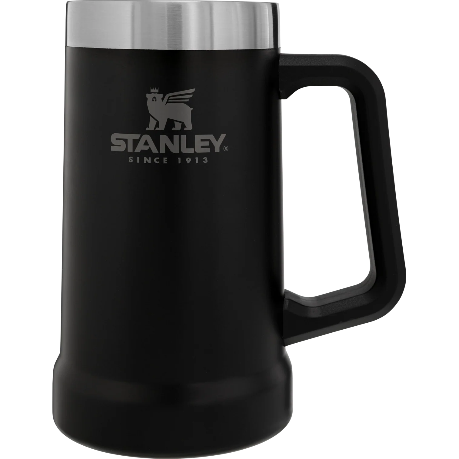 Ly STANLEY Adventure Big Grip Beer Stein #Matte Black-Kallos