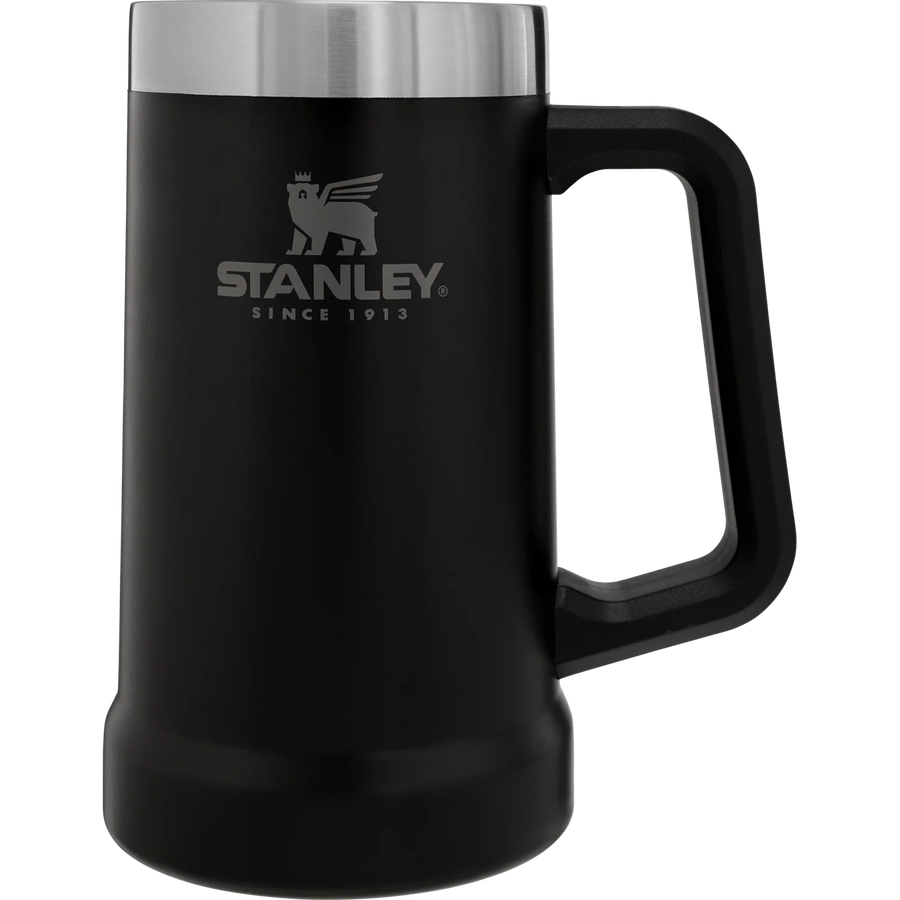 Ly STANLEY Adventure Big Grip Beer Stein #Matte Black-Kallos
