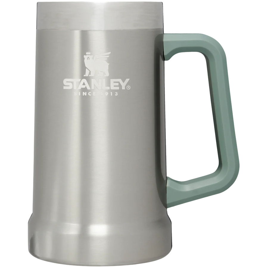 Ly STANLEY Adventure Big Grip Beer Stein #Stainless Steel Shale-Kallos