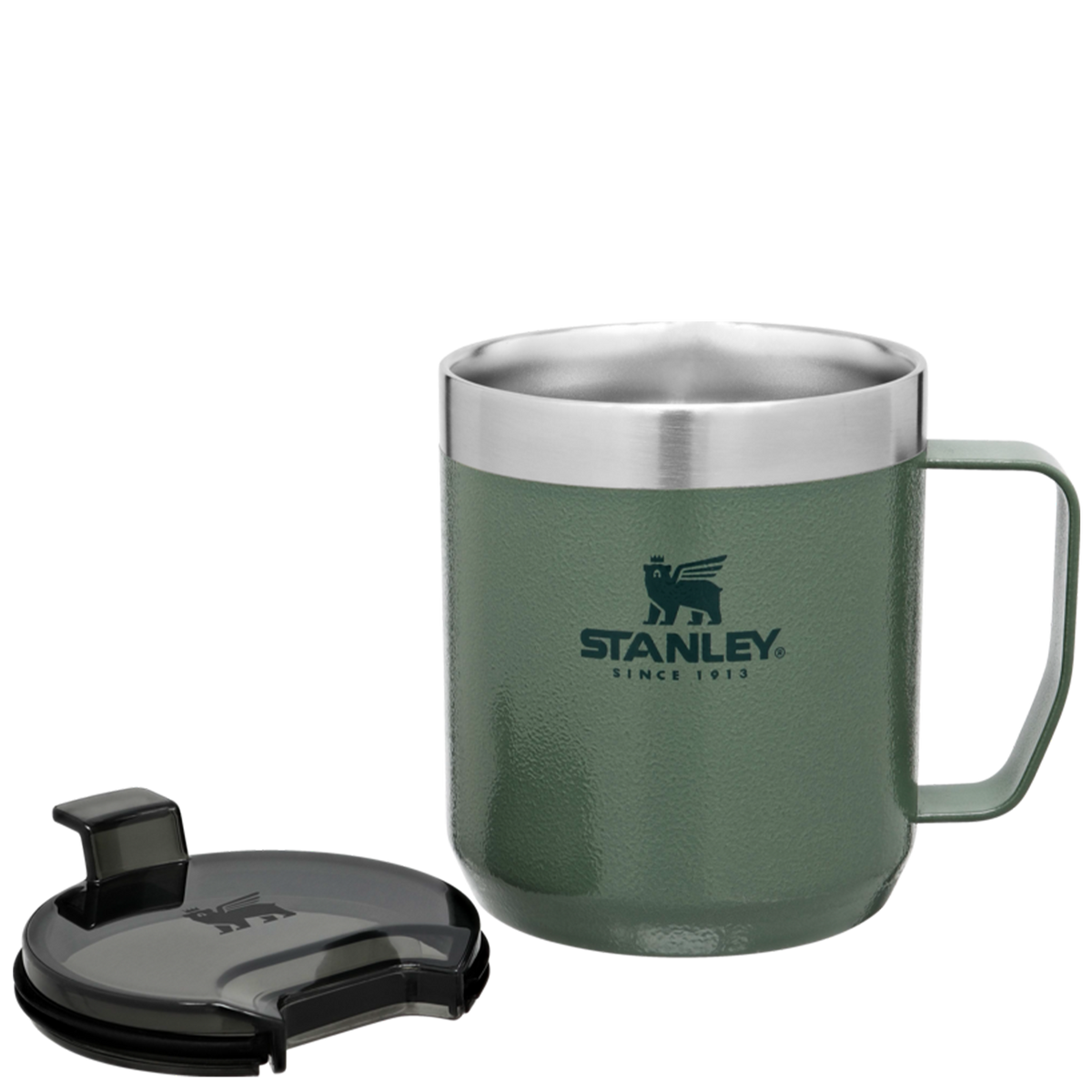 Ly STANLEY Classic Vacuum Camp Mug #Hammertone Green