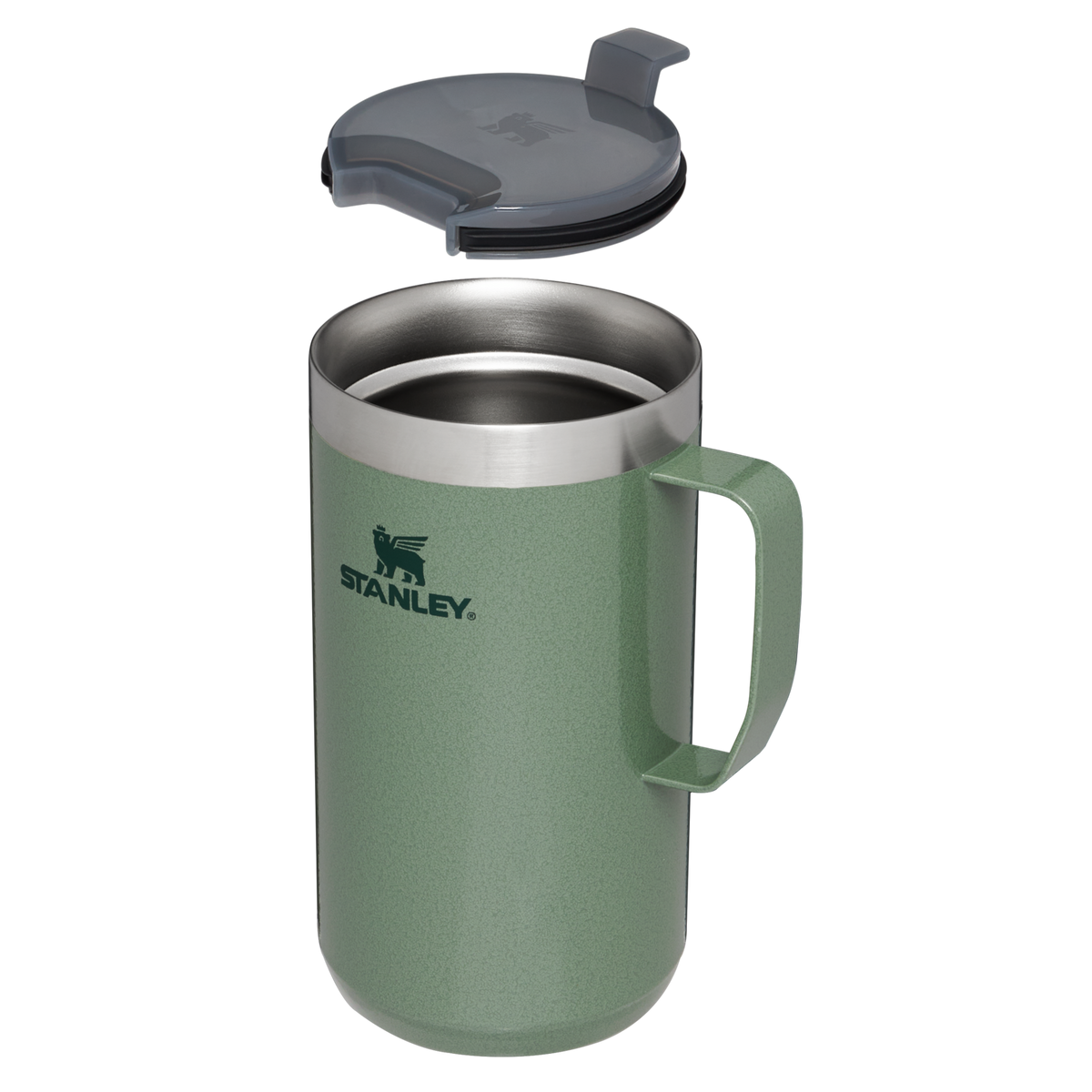 Ly STANLEY Classic Vacuum Camp Mug #Hammertone Green