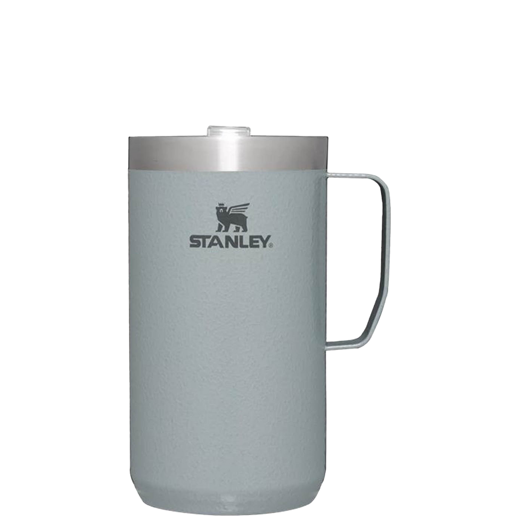 Ly STANLEY Classic Vacuum Camp Mug #Hammertone Silver