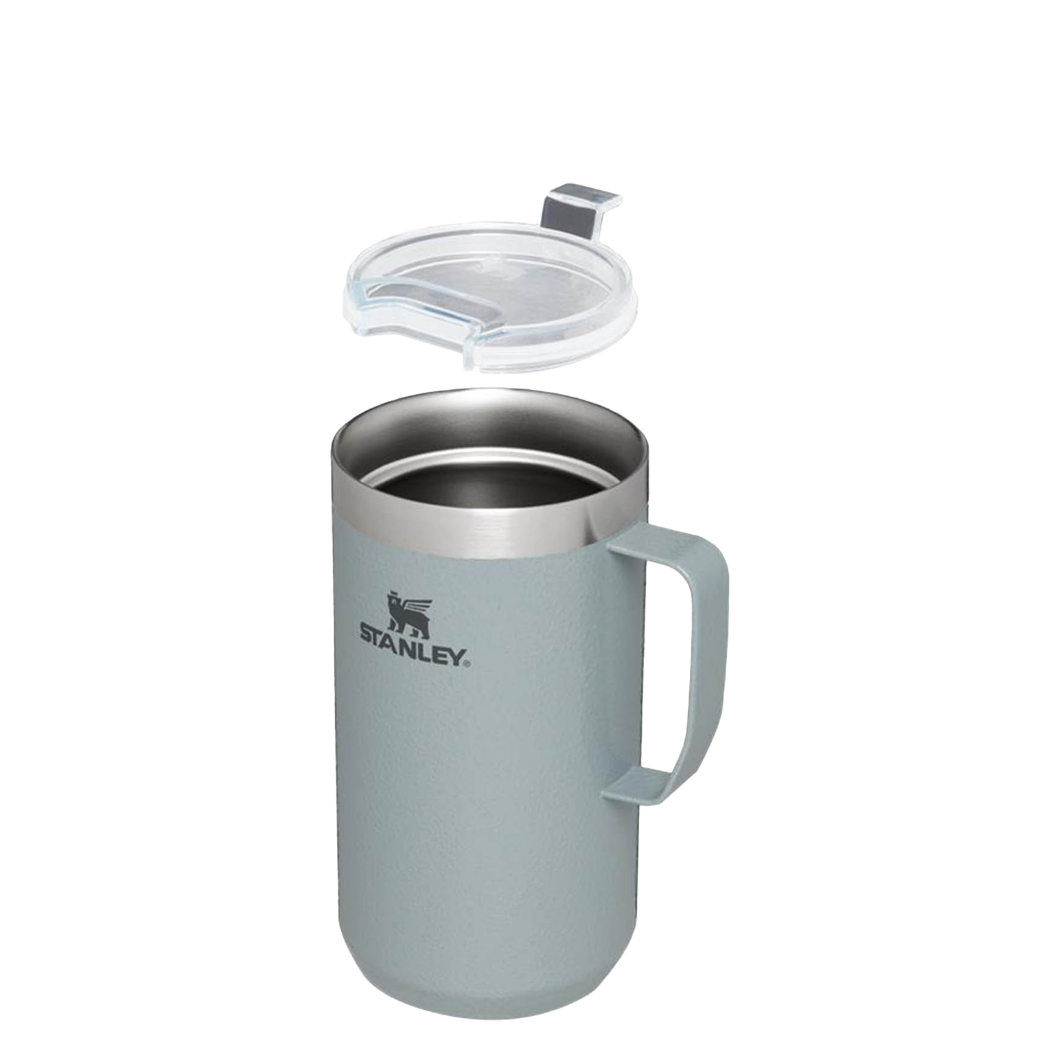 Ly STANLEY Classic Vacuum Camp Mug #Hammertone Silver - Kallos Vietnam